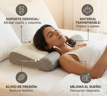 Almohada Ergonómica Antiestrés